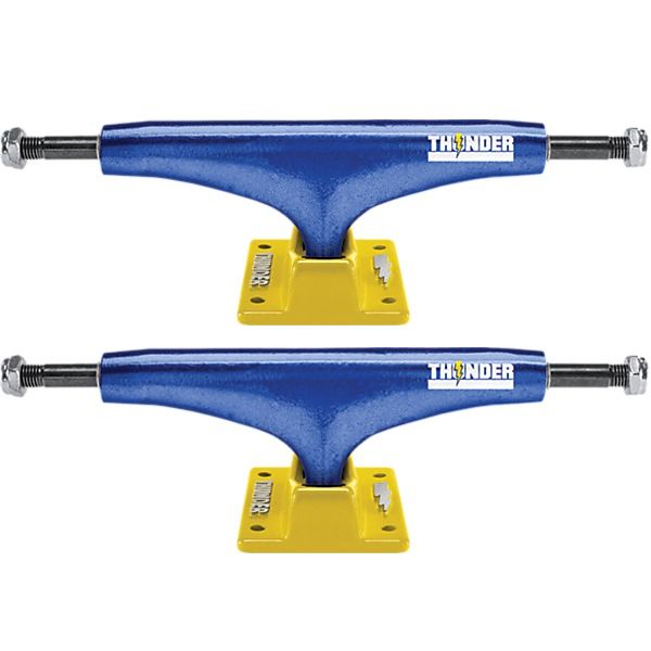 Thunder - 147 Varsity Lights Blue / Yellow Skateboard Trucks