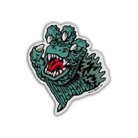 Santa Cruz - Godzilla vs Santa Cruz Sticker Pack (4 Pack)