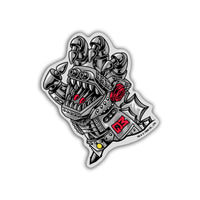Santa Cruz - Godzilla vs Santa Cruz Sticker Pack (4 Pack)