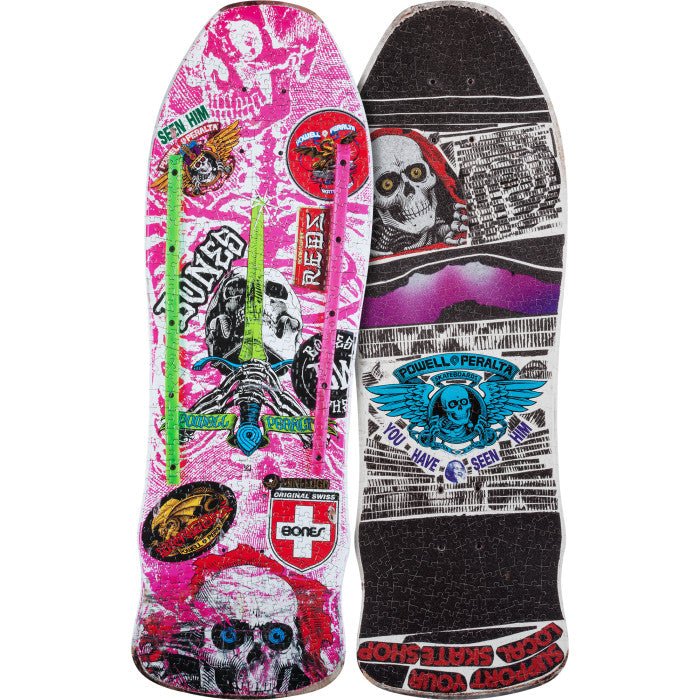 Powell Peralta - Puzzle Skull & Sword GeeGah Pink
