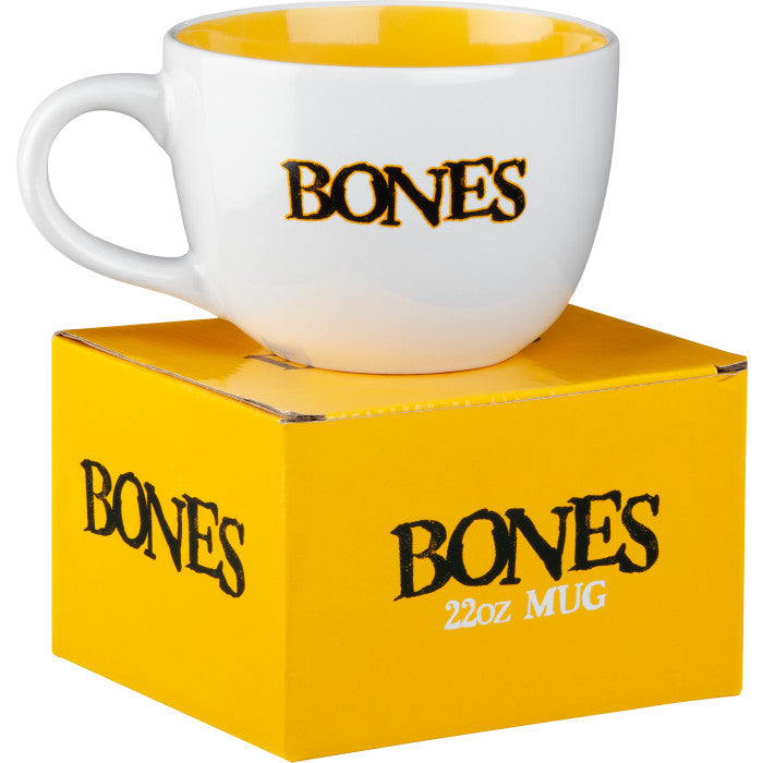 BONES - Mug Pushing Up Daisies White/Gold 22oz