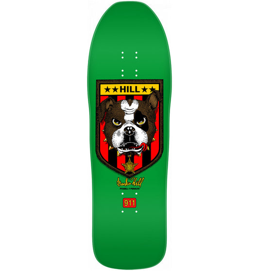 Powell Peralta - 10.0 x 31.5" Frankie Hill Green Bulldog Reissue Skateboard Deck