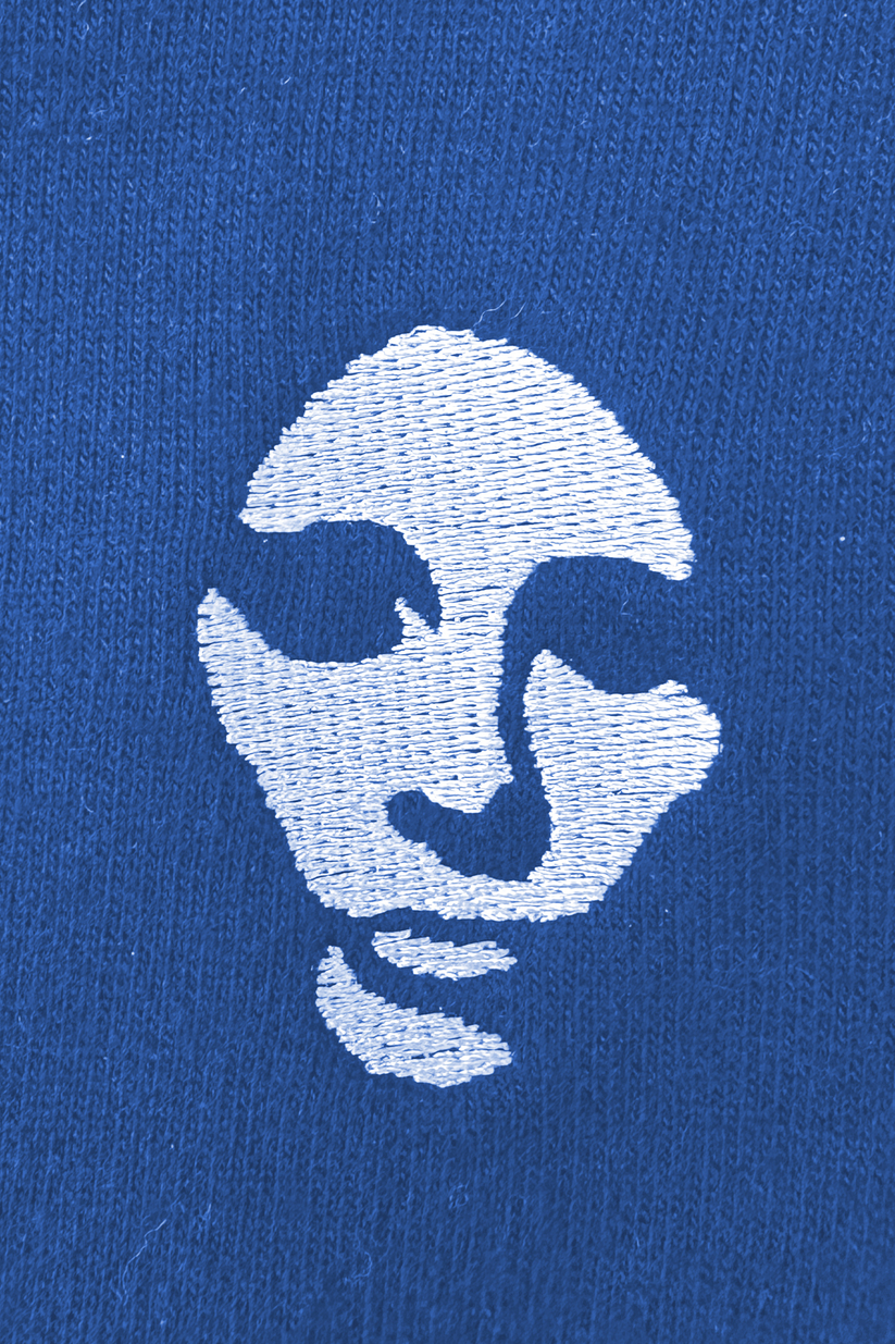 Opera - Mask Embroidered Short Sleeve Premium Shirt