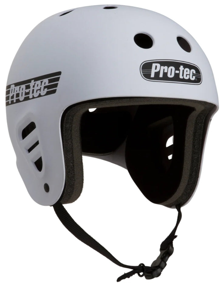 PRO-TEC - FULL CUT SKATE - MATTE WHITE HELMET