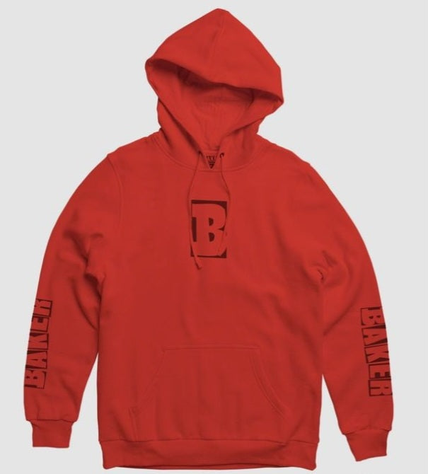 Baker - Capital "B" Red Hoodie