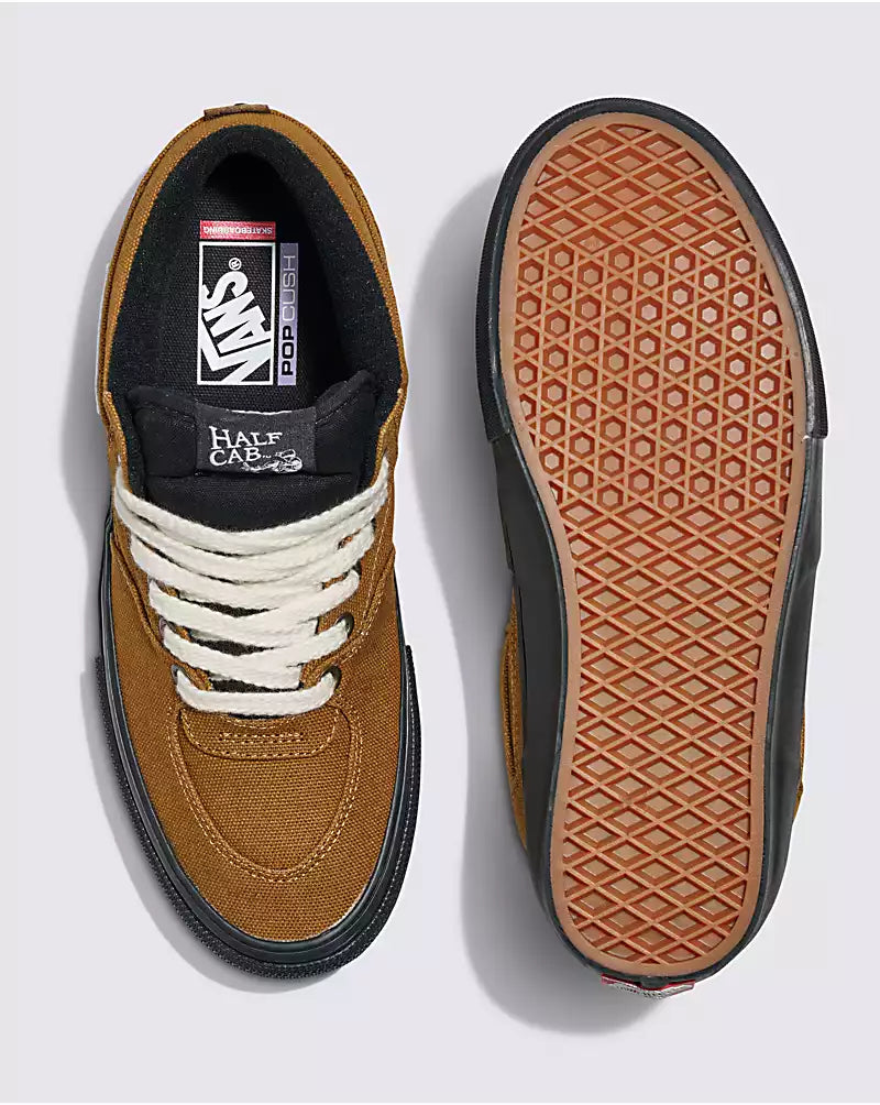 Vans - Skate Half Cab Duck Golden Brown/Black Shoes