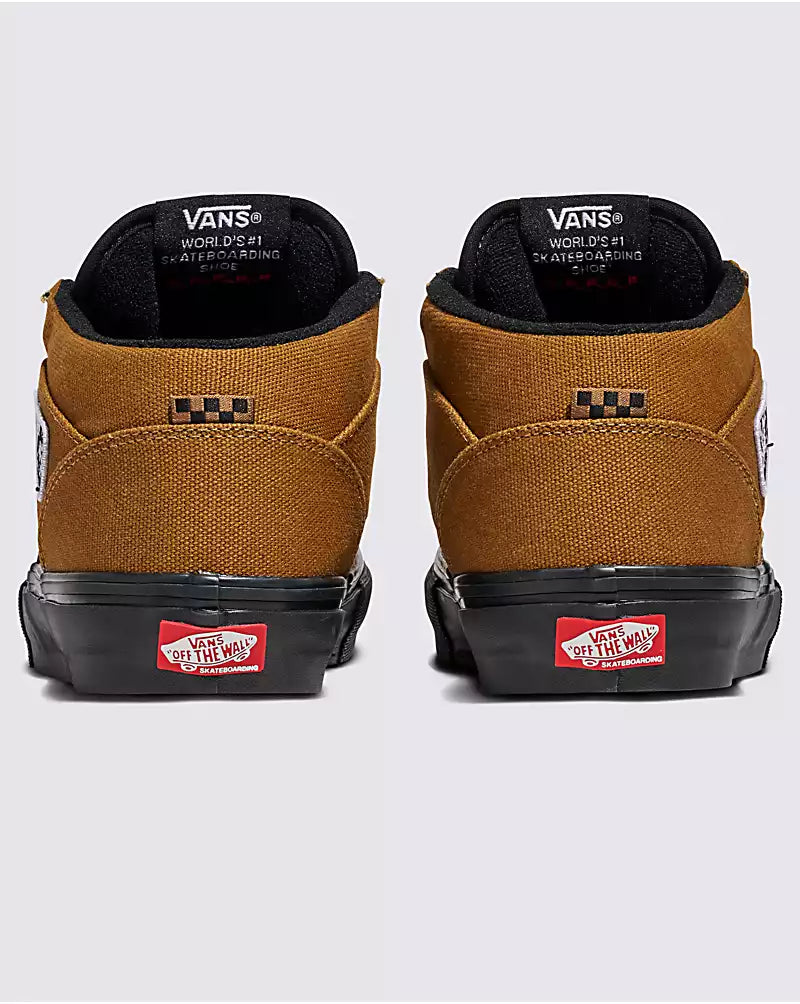 Vans - Skate Half Cab Duck Golden Brown/Black Shoes