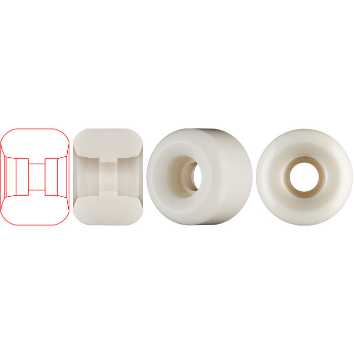 Powell Peralta Dragon Formula Skateboard Wheels 56mm x 40mm 88A 4pk