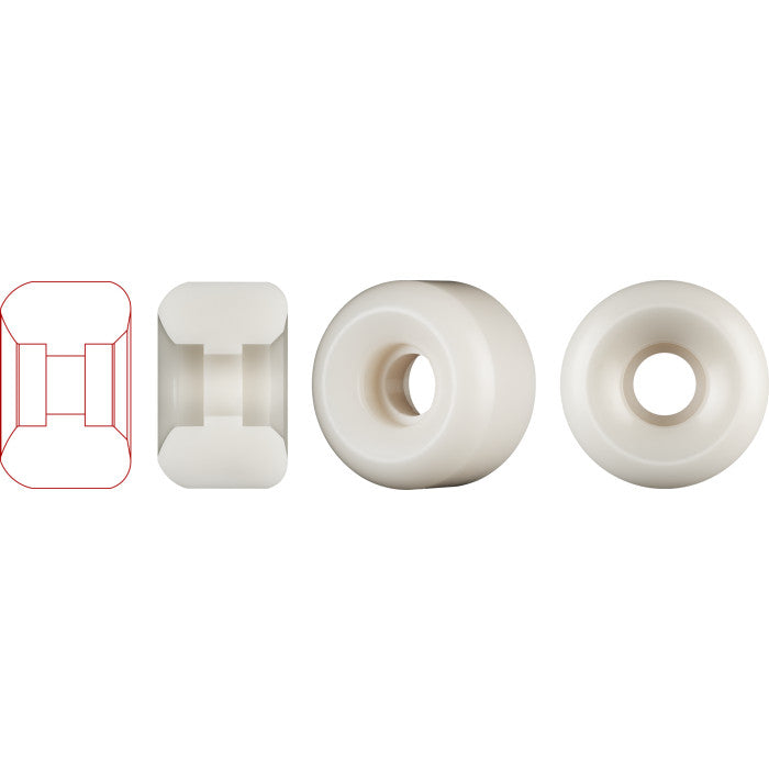 Powell Peralta - Dragon Formula Nano Rats Skateboard Wheels 54mm x 34mm 93A 4pk