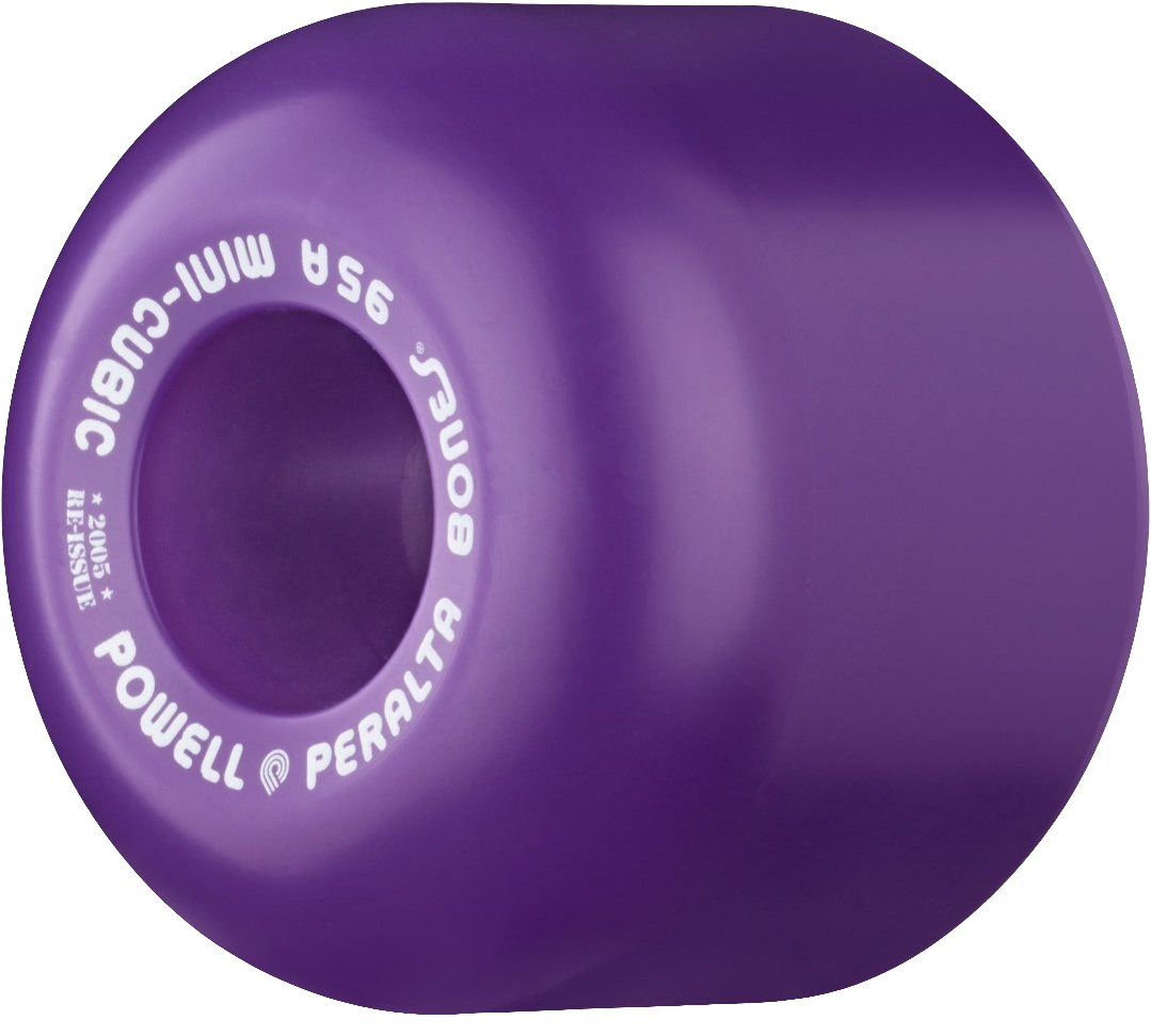 Powell Peralta - Mini-Cubic Skateboard Wheels 64mm 95a - Purple