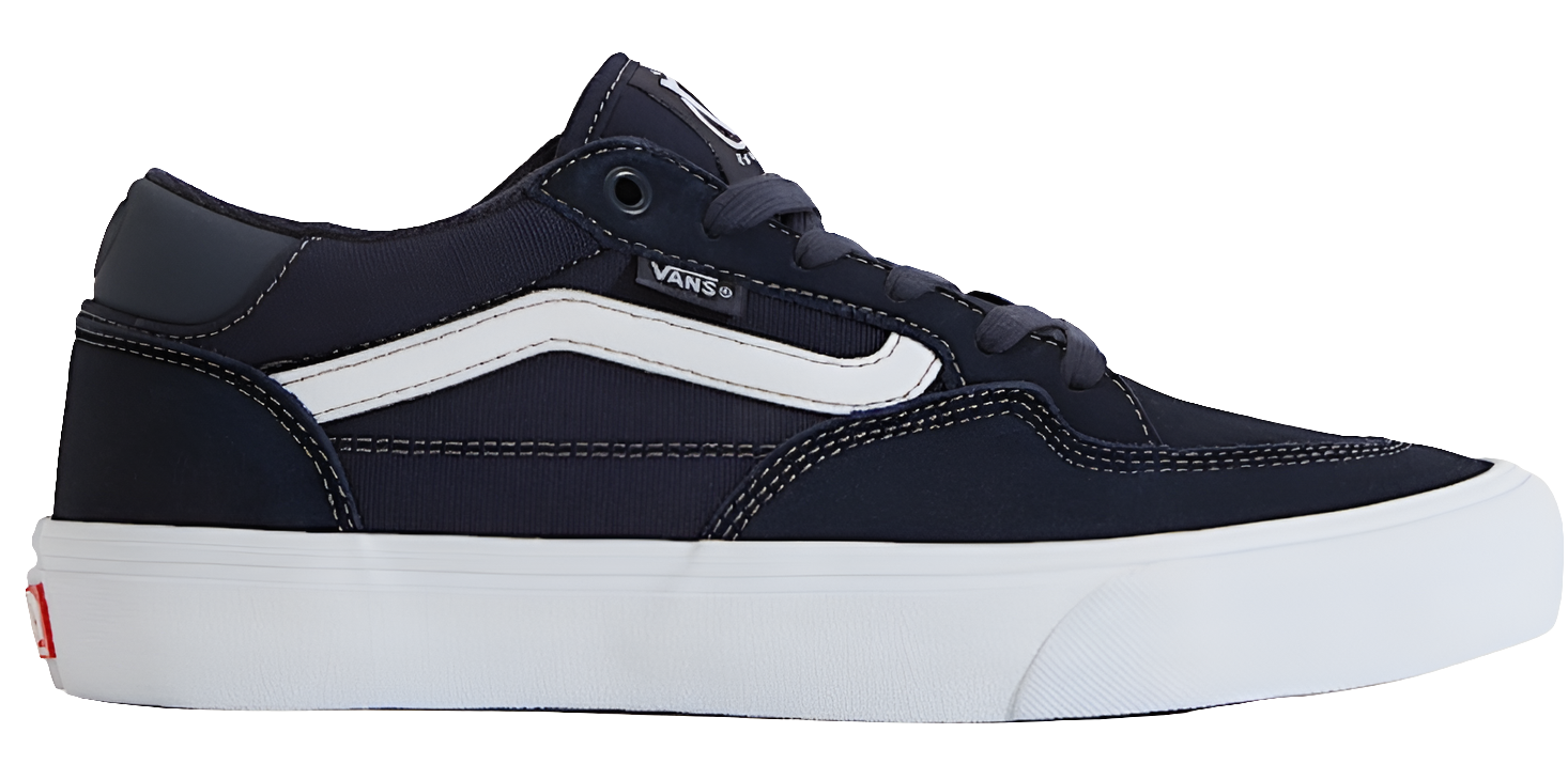 Vans - Skate Rowan Shoes - Navy/White – CentralSkateSupply
