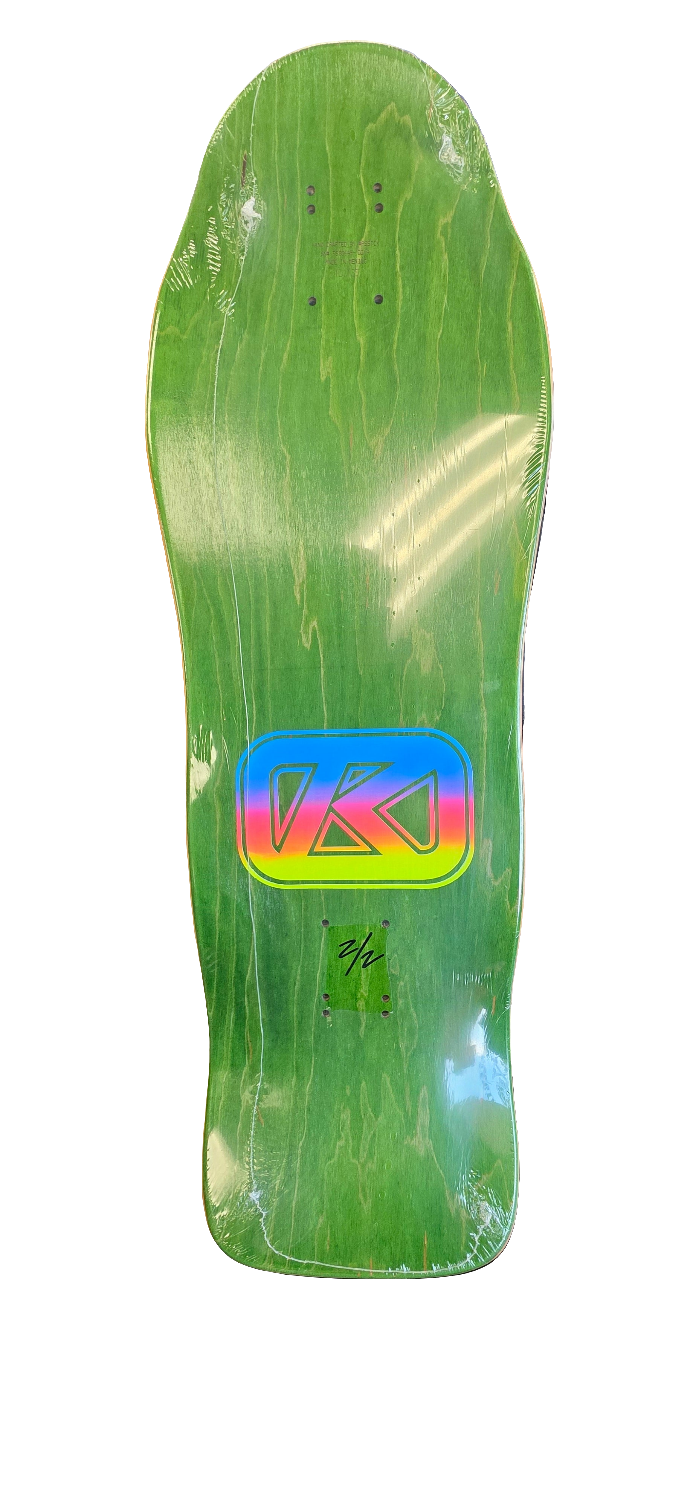 Kryptonics - Footprint LIMITED EDITION Deck 10.1"x30" HAND PAINTED (1 of 2) × 1