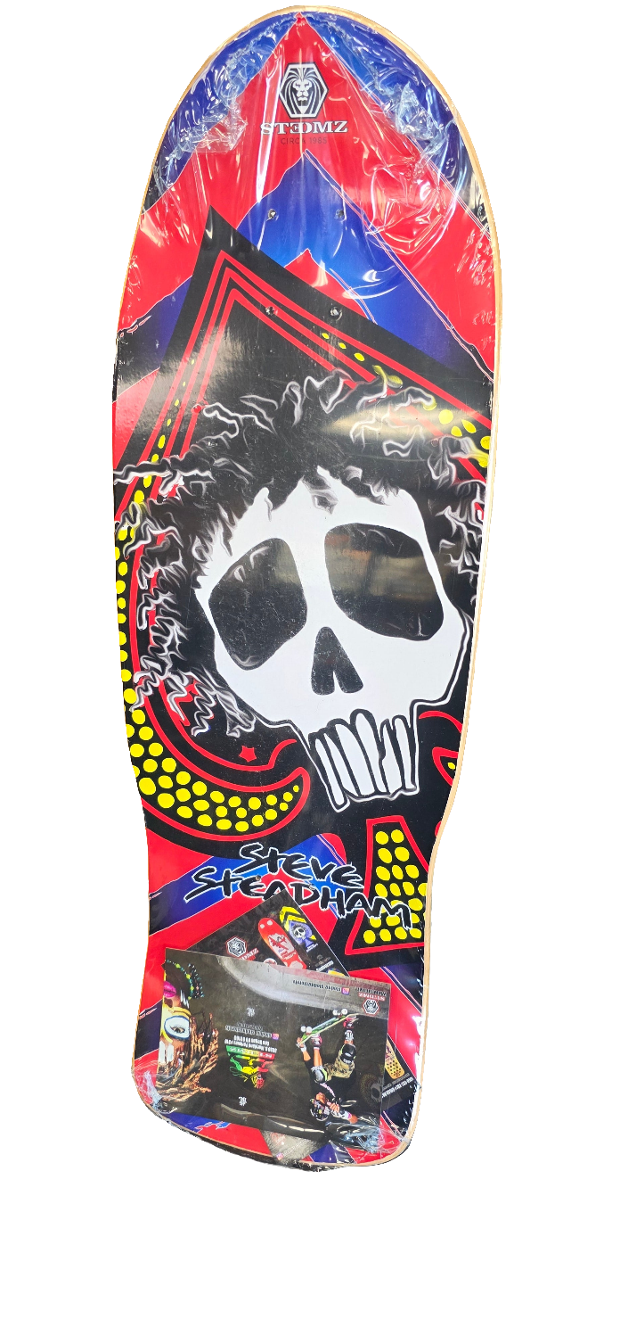 Stedmz - 10" x 29 7/8" - Autographed - Tilted Spade - Limited - Collector Deck - Holographic