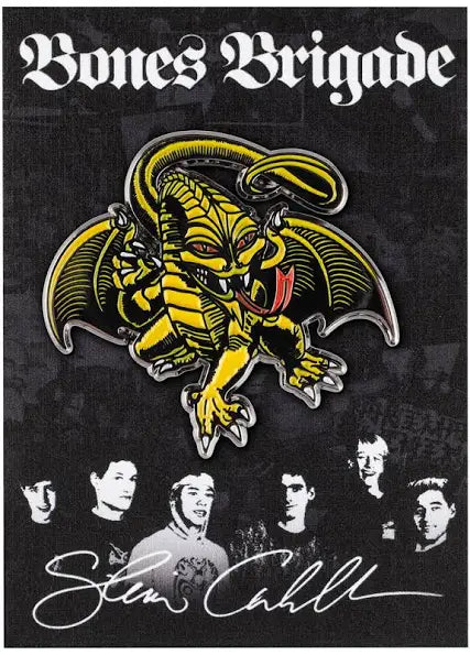 Caballero - Bones Brigade Series 15 Lapel Pin