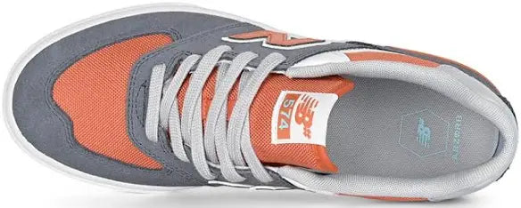 NB Numeric - 574 Vulc Grey/Orange