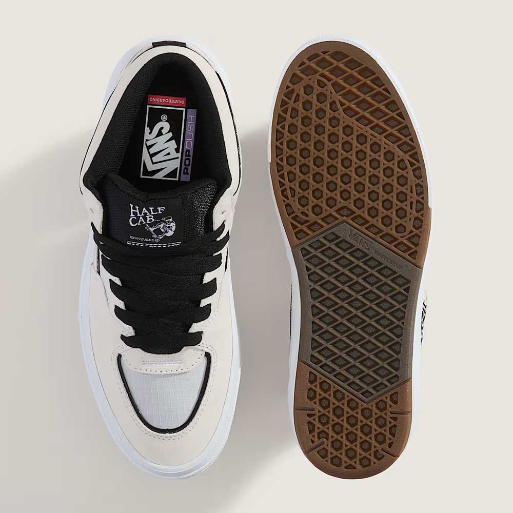 Vans - Skate Wafflecup Half Cab - White / Black Shoes