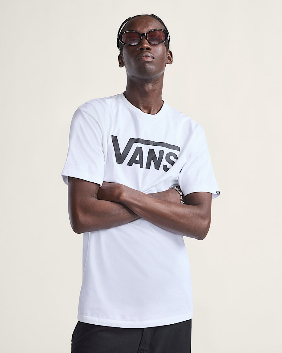 Vans - Classic - White/Black - Short Sleeve - T Shirt