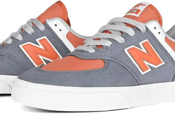 NB Numeric - 574 Vulc Grey/Orange