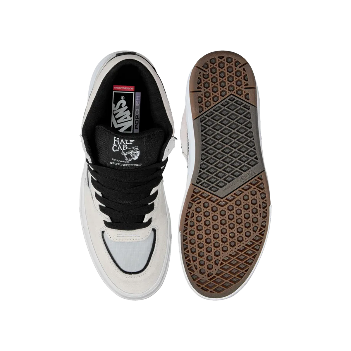 Vans - Skate Wafflecup Half Cab - White / Black Shoes