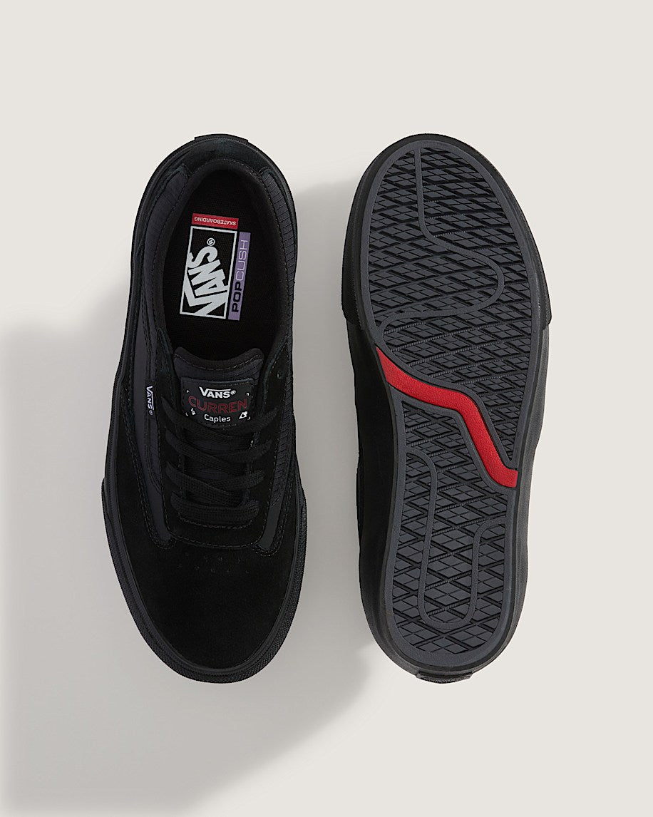 Vans - Skate Curren Caples Shoes Black/Black
