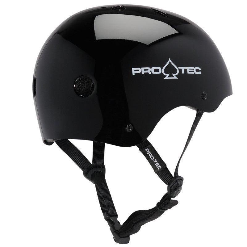 PRO-TEC - CLASSIC CERTIFIED GLOSS BLACK HELMET