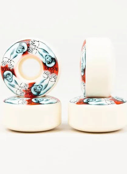 BONES - PRO STF SKATEBOARD WHEELS ROGERS WHIRLING SPECTERS 54MM V3 SLIMS 103A 4PK