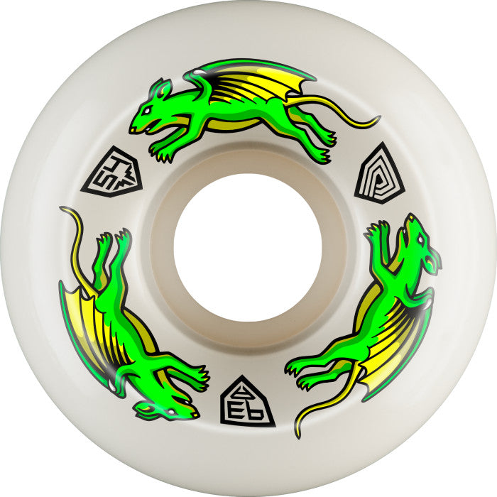 Powell Peralta - Dragon Formula Nano Rats Skateboard Wheels 54mm x 39mm 93A 4pk