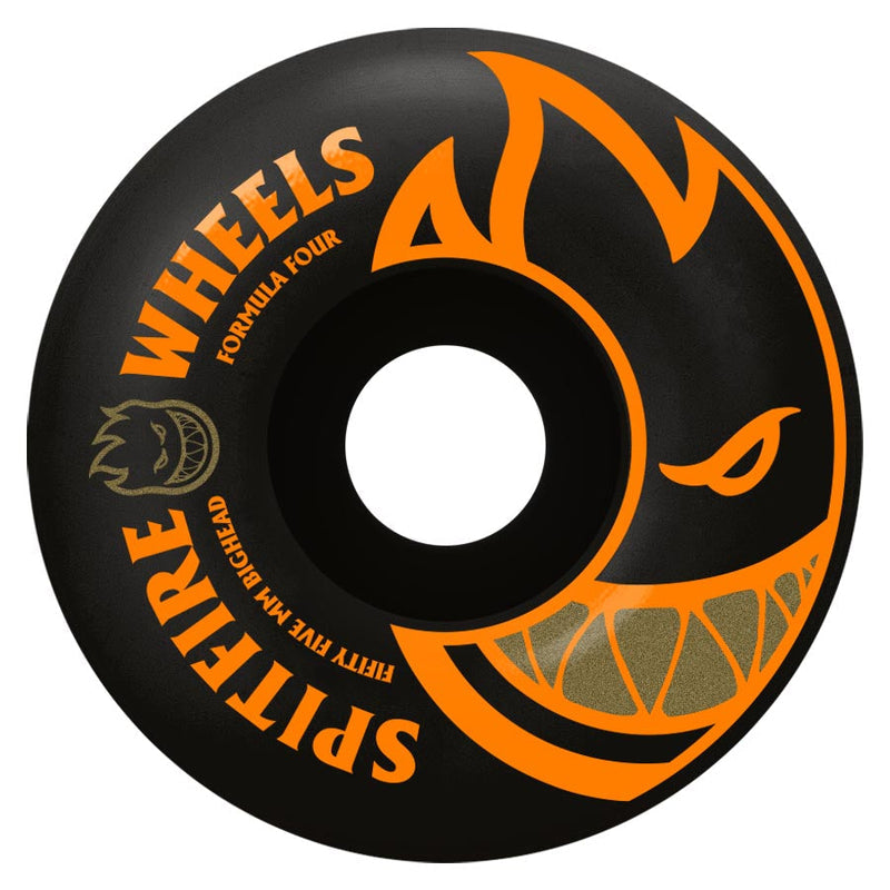 Spitfire - Formula Four 99D Bighead Skateboard Wheels - Black/Orange - 53mm