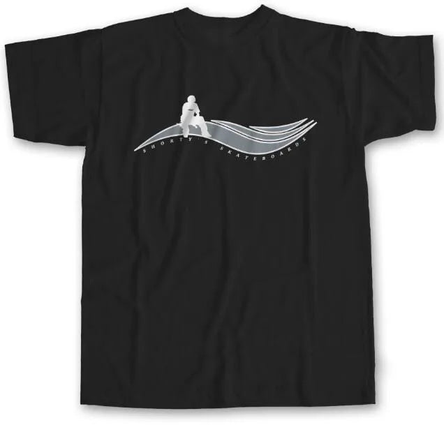Shorty's - Muska Wave T-Shirt Black