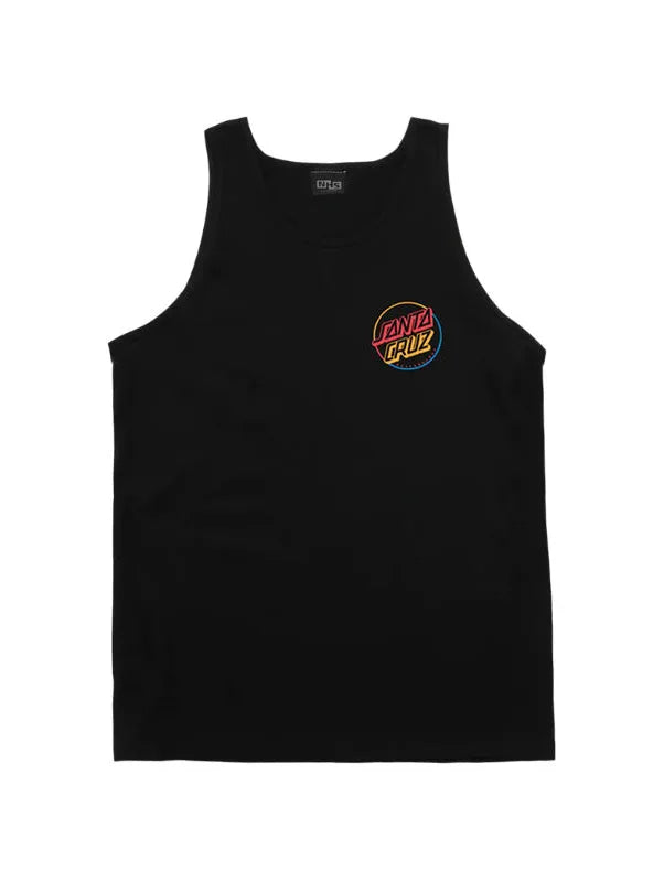 Santa Cruz - Men's Opus in Color Tank Top Black