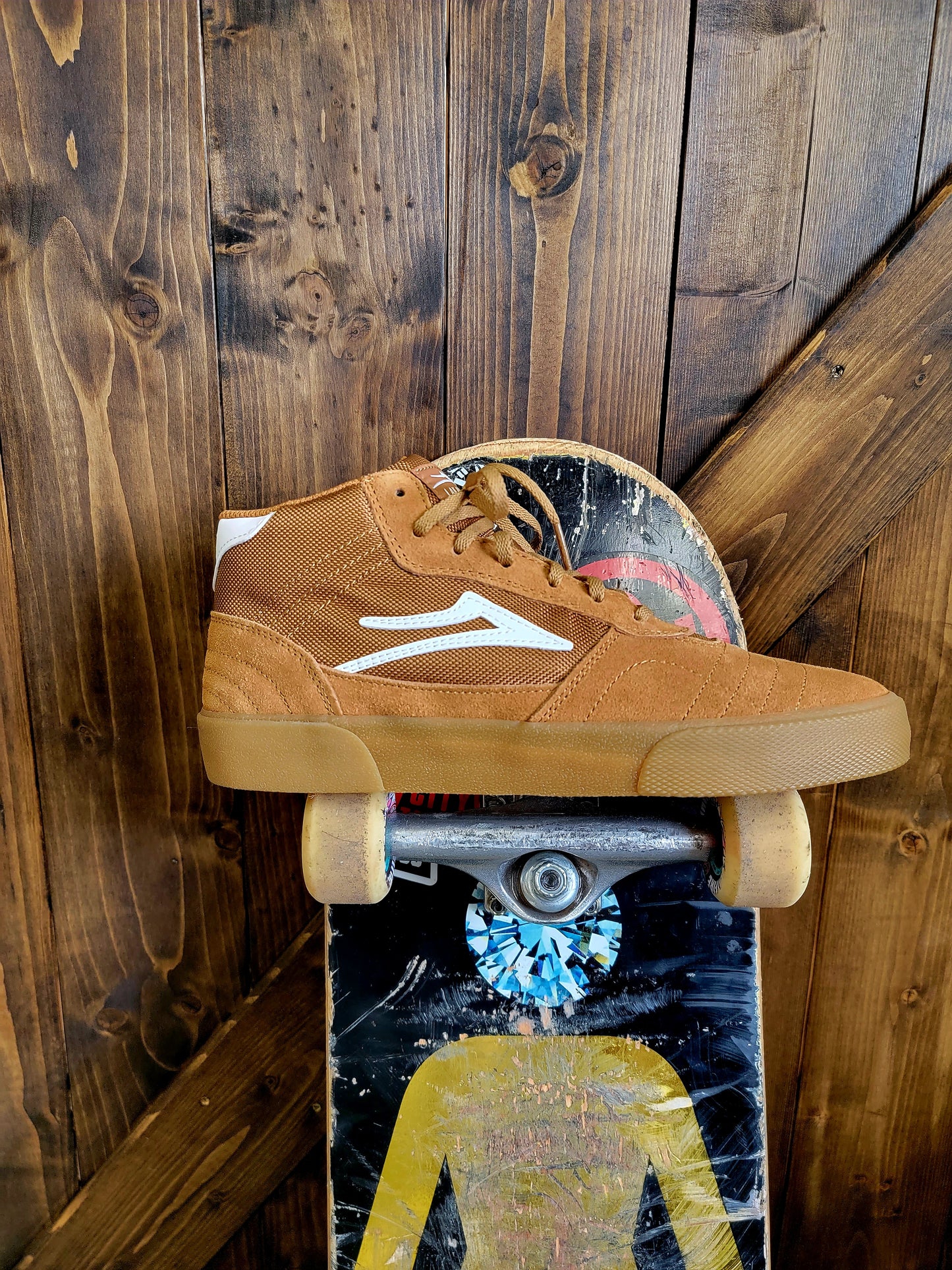 Lakai Cambridge Mid Tobacco Suede