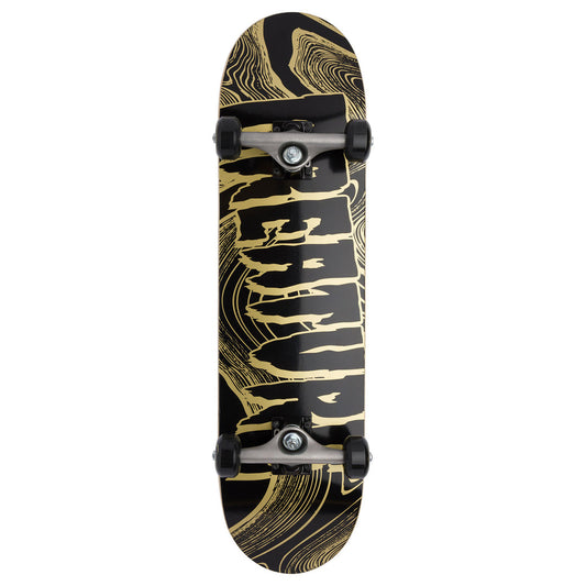 Creature - 7.75"x30.00" Mini Metallic Swirl Logo Complete Skateboard