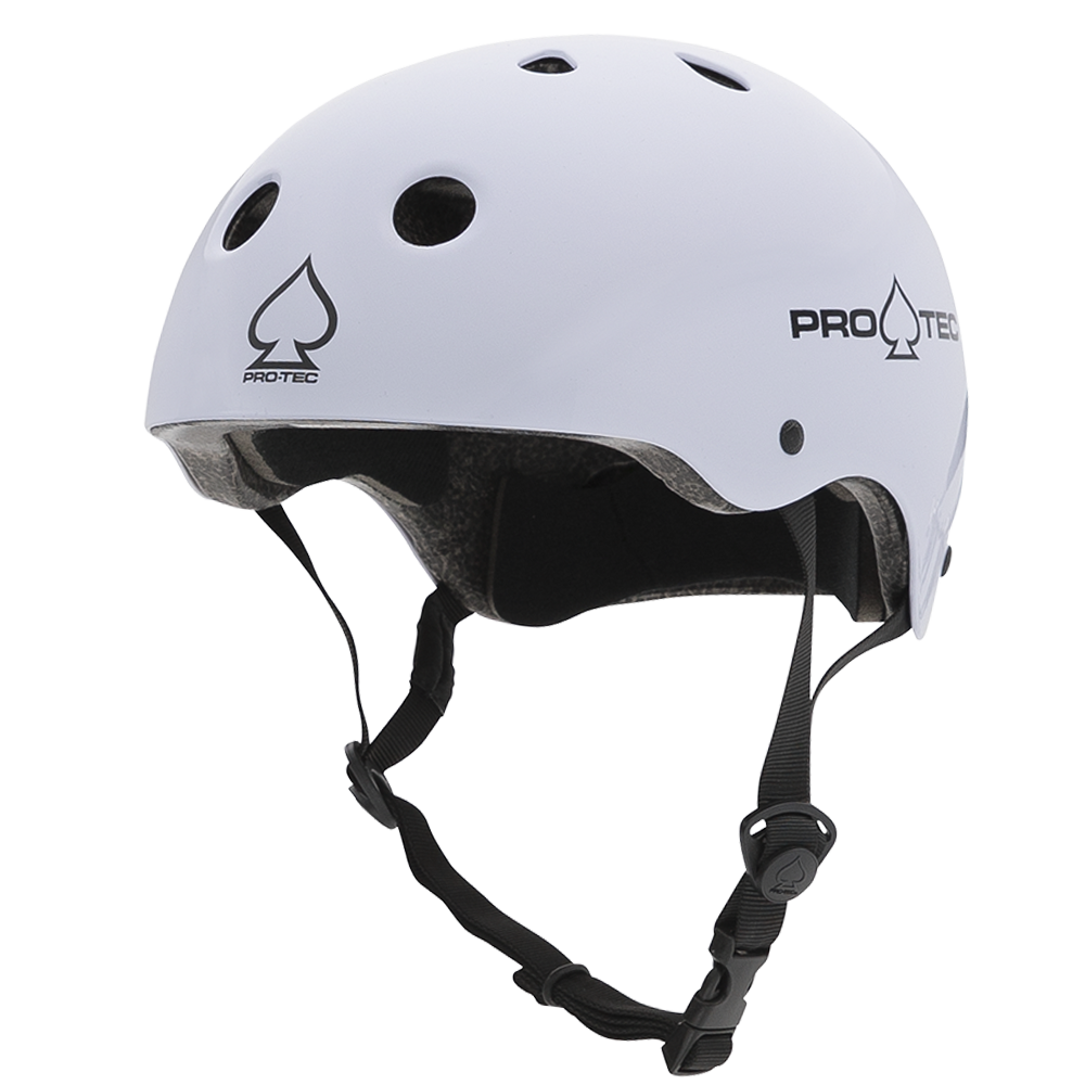 PRO-TEC - CLASSIC - GLOSS WHITE (CERTIFIED) HELMET