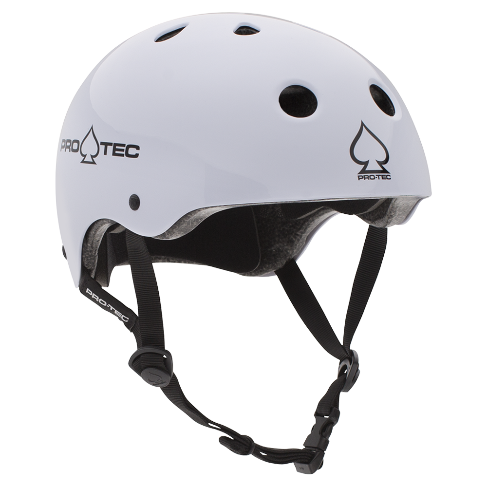 PRO-TEC - CLASSIC - GLOSS WHITE (CERTIFIED) HELMET