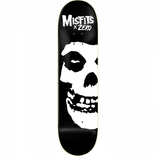 Zero - Misfits Fiend Skull Deck - 8.25 Black/White