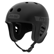 PRO TEC - FULL CUT SKATE - MATTE BLACK HELMET - S