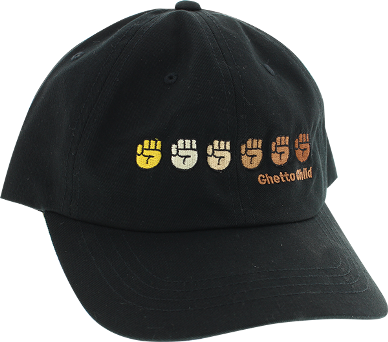 GHETTO CHILD - UNITY HAT ADJ-BLACK