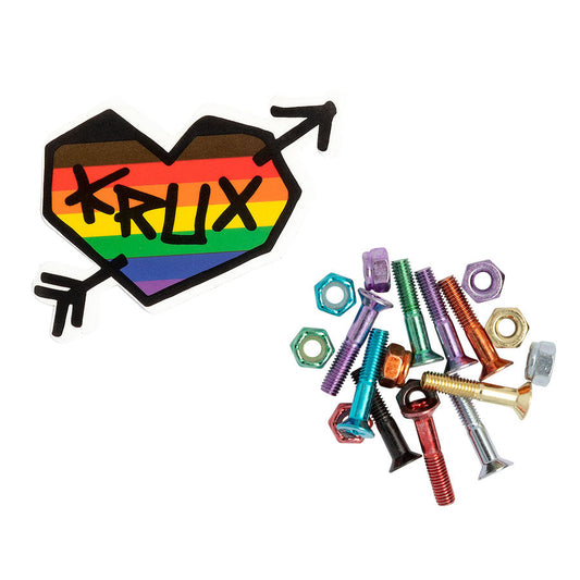 Krux - 1in Phillips Rainbow Krome Hardware
