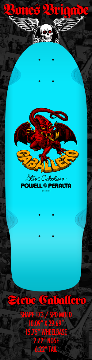 Powell Peralta - Bones Brigade Series 15 Deck - Steve Caballero