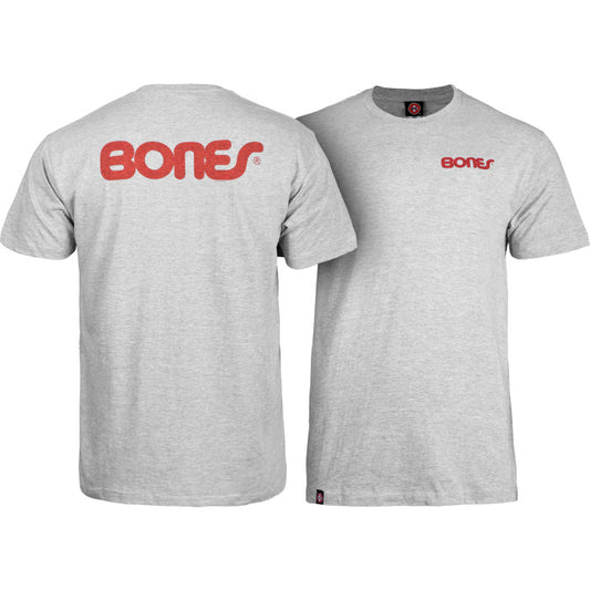 Bones - Swiss Text T-shirt - Grey