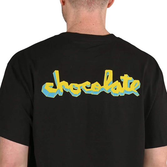 Chocolate - Lifted Chunk S/S T-Shirt - Black