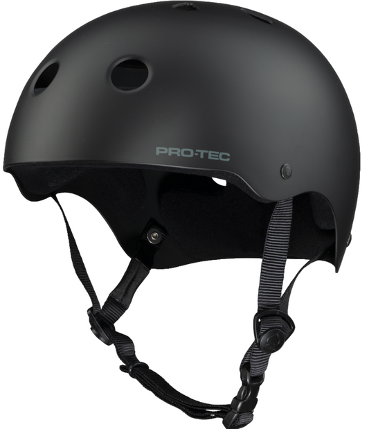 Pro-Tec - Classic Skate Helmet - Matte Black - XS