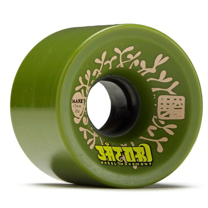 SATORI MOVEMENT - Satori x MAKE Collab Wheels 63mm/80a Green