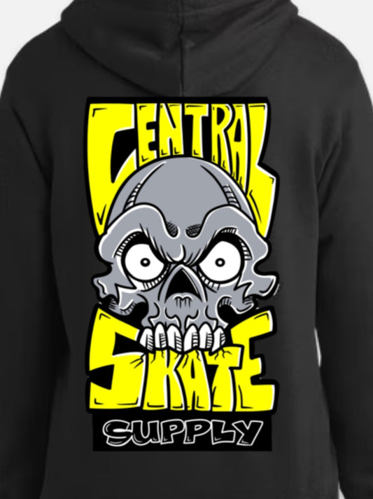 Central Skate Supply "BD Skullz" Shop Hoodie (Black)