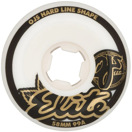 OJ - 58mm Elite Hardline 99a Skateboard Wheels