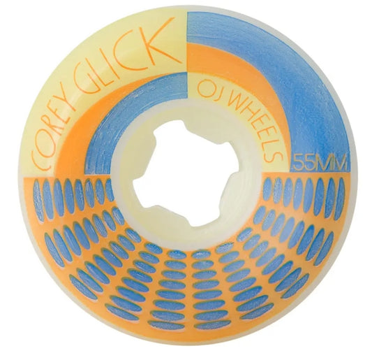 OJ - 55MM GLICK BRO JAZZ ORIGINAL HARDLINE 99A SKATEBOARD WHEELS