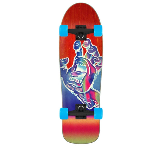 Santa Cruz - Iridescent Hand Cruzer Skateboard