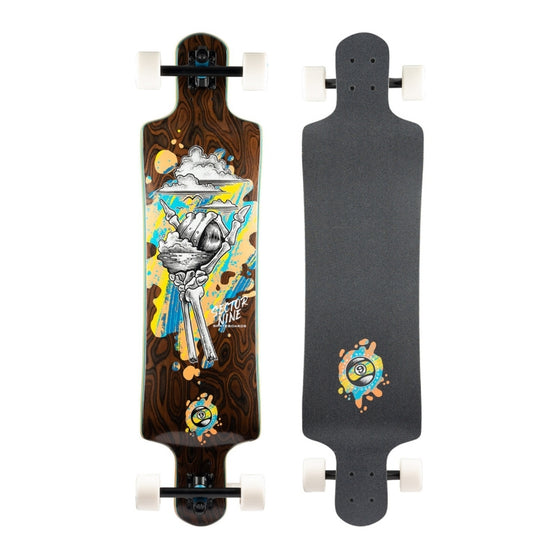 Sector 9 - Fault Line Curl Longboard Complete - 39.5 x 9.75