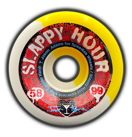 Speedlab - Slappy Hour 58mm/99A - Jason Adams Pro model Wheels