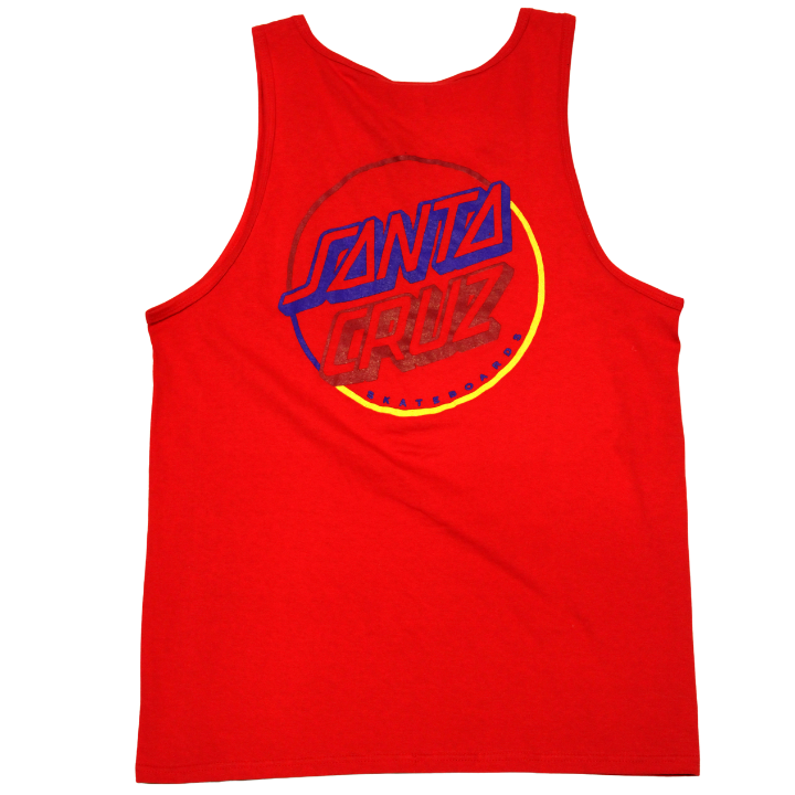 SANTA CRUZ - Opus In Color Mens Tank Top Red